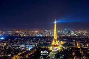 巴黎星光,璀璨夜空下的浪漫都市之旅